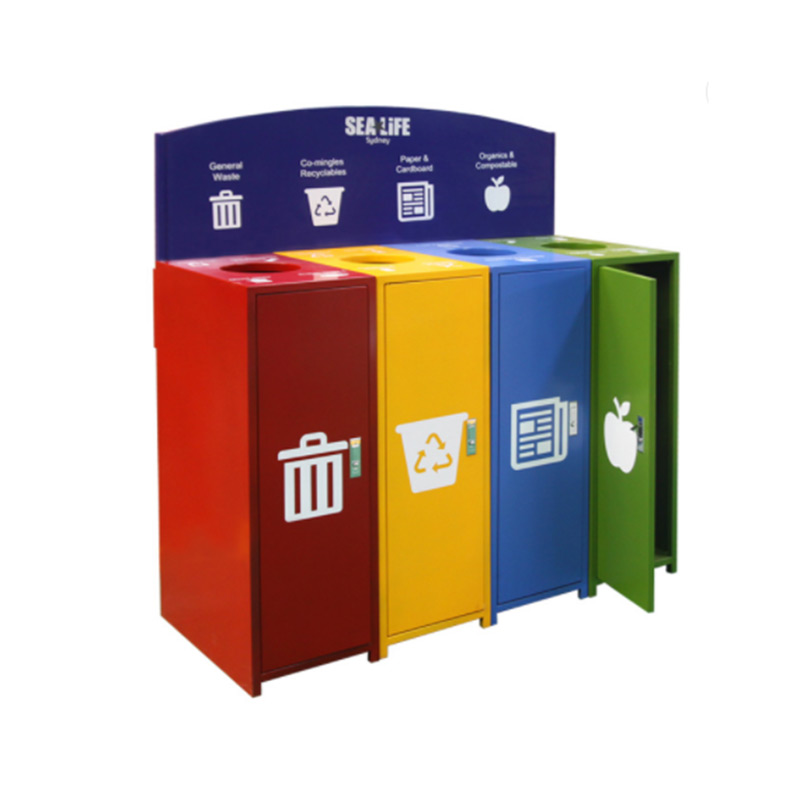 The Brief Introduction to  Metal Waste Recycling Bin
