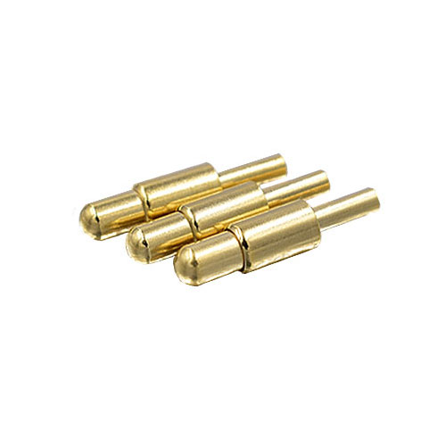 Features of high-current pogo pins