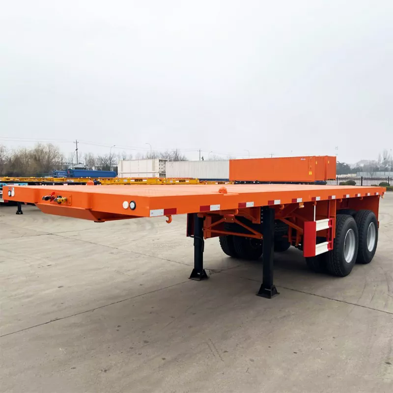 Exploring the 20FT Flat Deck Semi Trailer: Key Features and Applications