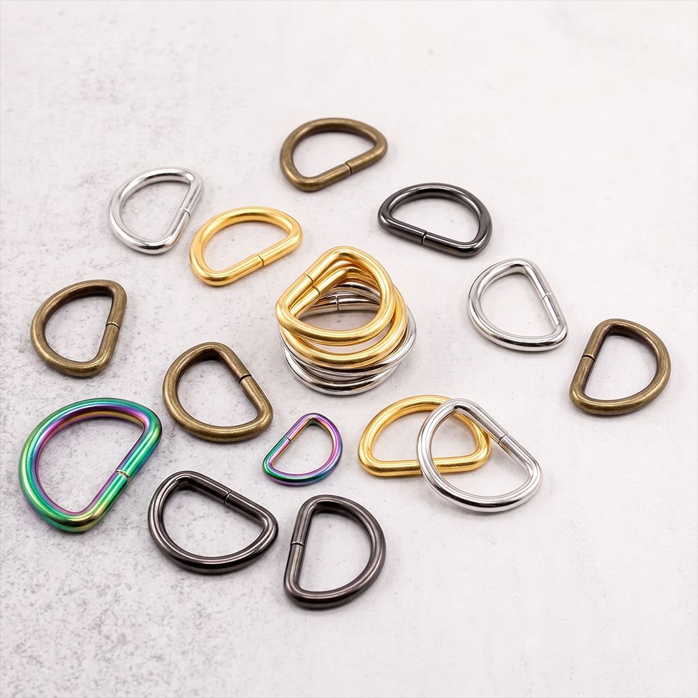 Bulk D Rings for Secure Straps and Heavy Duty Hardware Projects