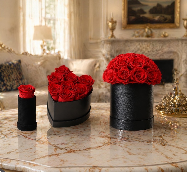 Preserved Flower Gift Box Original Manufacturer: Crafting Everlasting Floral Elegance
